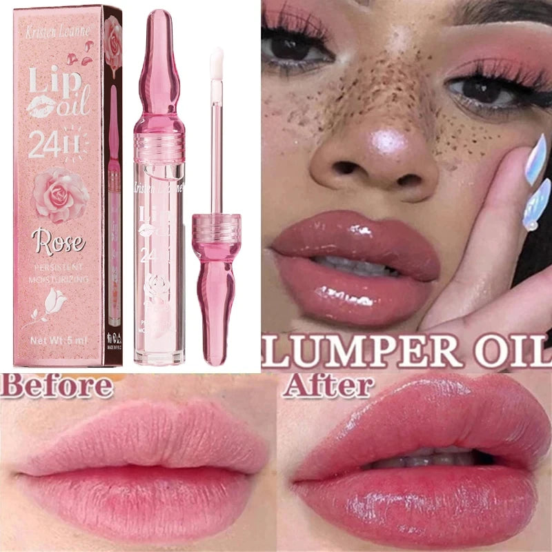 Lip Plump Serum Increase Lips Elasticity Instant Volumising Essential Oil Reduce Fine Lines Moisturizing Nourish Sexy Lip Care