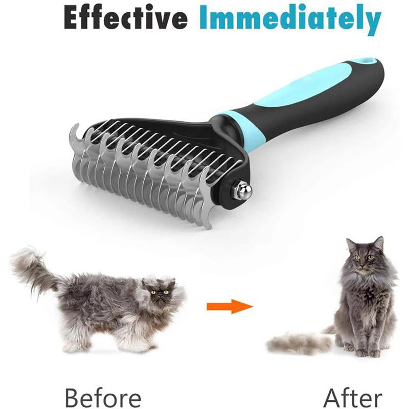 Professional Dog Brush Pet Hair Remover Dog Grooming Comb Removes Hairs Cats Dogs Animal Hair Brush Dog Accessories Pet Items