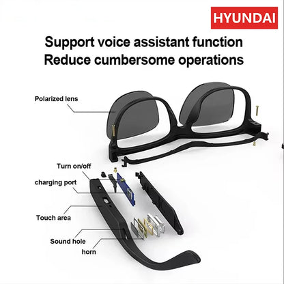 HYUNDAI HY-C8  Bluetooth Glasses Earphones