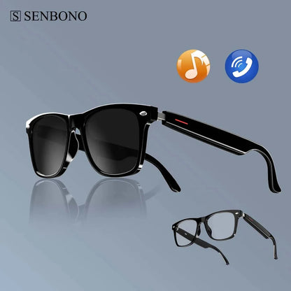 Smart Glasses Bluetooth Call Voice Assistant Listen Music Glasses Smart Sports Polarized Sunglasses Anti-Blue Eyeglasses